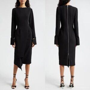 ISRAELLA KOBLA  dumas long sleeve midi dress